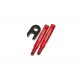 PROLONGADOR VALVULA CNC (2PC) 30MM ROJA