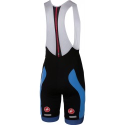 CULOTTE CORTO CASTELLI VELOCISSIMO BIBSHORT NEGRO Y AZUL