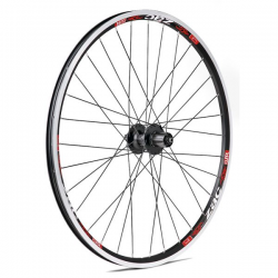 RUEDA TRASERA ZAC NEGRA SHIMANO .475 V-BRAKE 26"