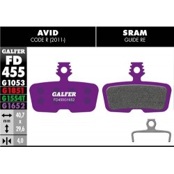 PASTILLAS DE FRENO DE DISCO E-BIKE GALFER AVID CODE