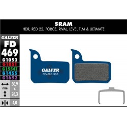 PASTILLAS DE FRENO DE DISCO GALFER ROAD SRAM RED 22 - LEVEL