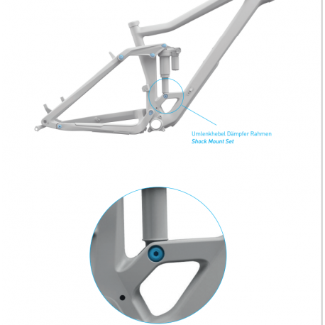 TORNILLO INFERIOR AMORTIGUADOR CUBE STEREO