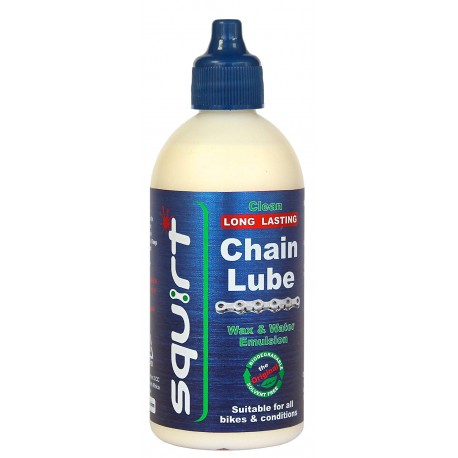 LUBRICANTE CADENA CERA LARGA DURACIÓN SQUIRT 120ML