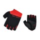 GUANTES CORTOS GES MASTER NEGRO Y ROJO