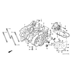 CARTER DERECHO DE MOTOR HONDA