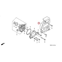 TAPA BOMBA DE AGUA HONDA XRV 650