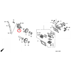 BOMBA DE ACEITE DE HONDA CBR/CRM 125