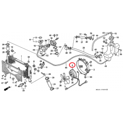 MOTOR VENTILADOR HONDA CBR 1000 F