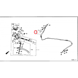 LATIGUILLO EMBRAGUE HONDA VF 1000 F