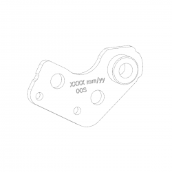 PLACA CORTA DERECHA MONTAJE DE MOTOR BOSCH BDU37YY