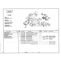 LATERAL CARENADO DERECHO HONCA CBX750F NH104