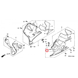 CARENADO INFERIOR IZQUIERDO HONDA CBR600F