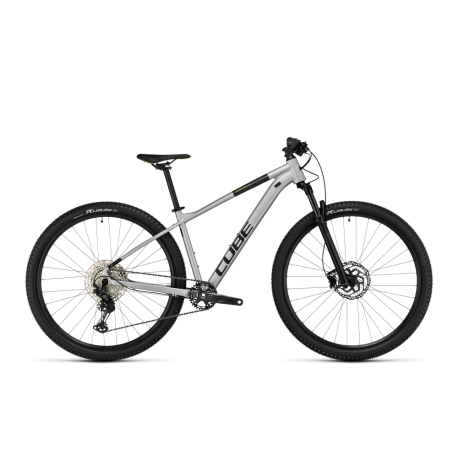 Cube Attention SLX silvergrey´n´lime 2024