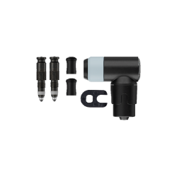 KIT CONVERSION SCHWALBE VALVULA TUBELESS A VALVULA SCHWALBE CLIK VALVE CON CABEZAL HINCHADOR