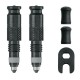 KIT CONVERSION SCHWALBE VALVULA TUBELESS A VALVULA SCHWALBE CLIK VALVE CON CABEZAL HINCHADOR
