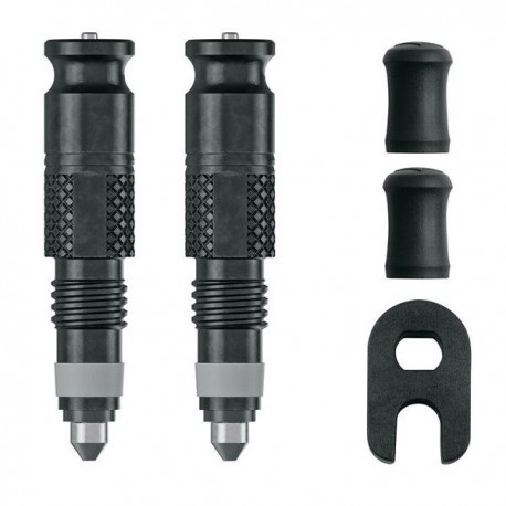 KIT CONVERSION SCHWALBE VALVULA TUBELESS A VALVULA SCHWALBE CLIK VALVE CON CABEZAL HINCHADOR