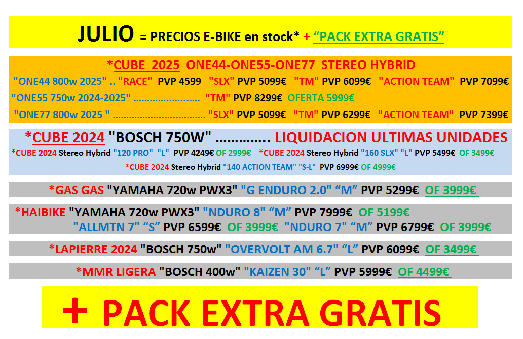 Julio Ofertas